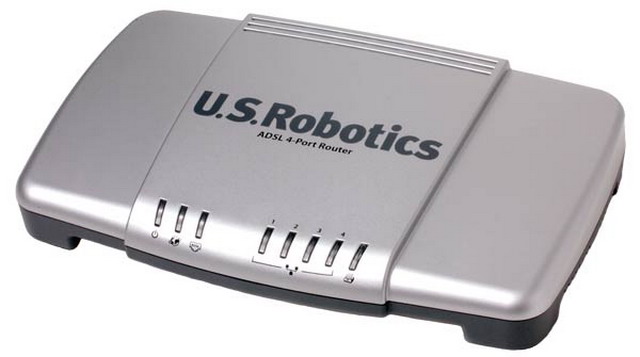 USR9107A ADSL2+ 4-Port Router